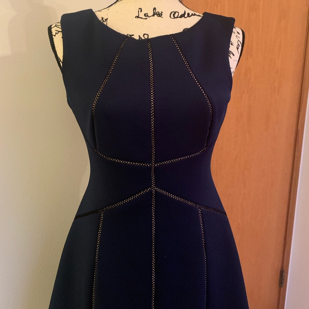 Calvin Klein Cocktail Dress! Navy Blue Size 4